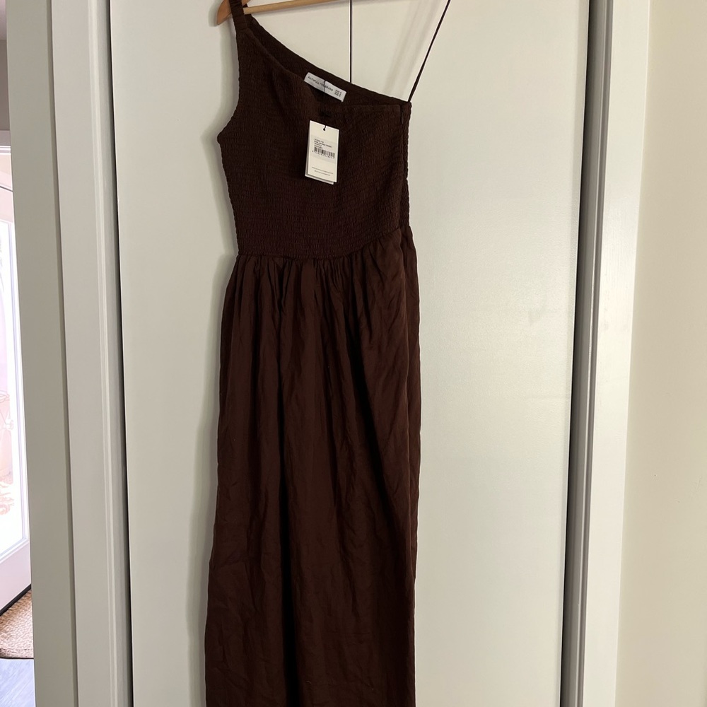 Faithful the Brand Midi Smock One Shoulder